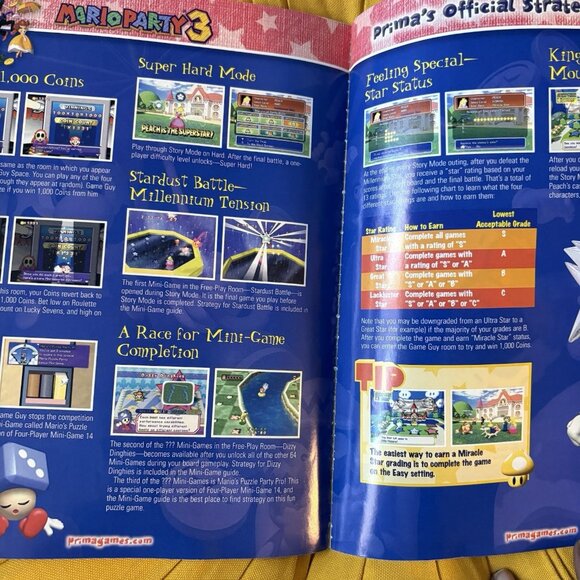 Nintendo 64 N64 Mario Party 3 Prima's Official Strategy Guide - Picture 4 of 6